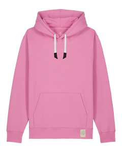 bio-unisex-medium fit-hoodie-basic-stsu177-kaugummi-weiße kordel-front