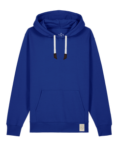 bio-unisex-medium fit-hoodie-basic-stsu177-kornblume-weiße kordel-front