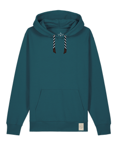 bio-unisex-medium fit-hoodie-basic-stsu177-nordmanntanne-sw kordel-front