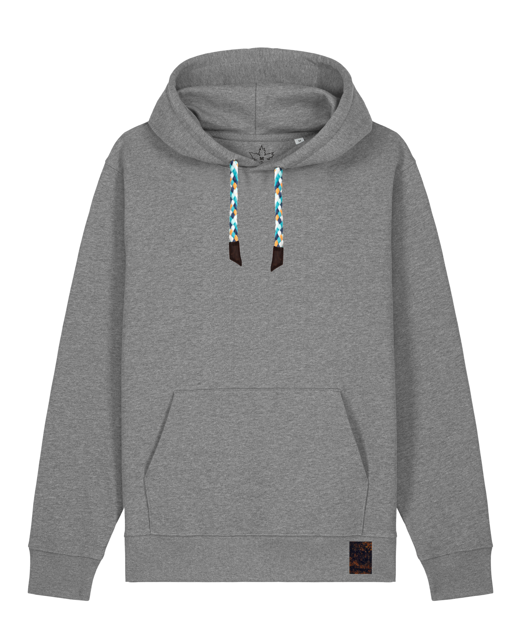 bio-unisex-medium fit-hoodie-basic-stsu177-opossum-blaue kordel-front