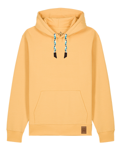 bio-unisex-medium fit-hoodie-basic-stsu177-senfkorn-blaue kordel-front