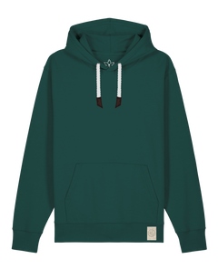 bio-unisex-medium fit-hoodie-basic-stsu177-spirulina-weiße kordel-front