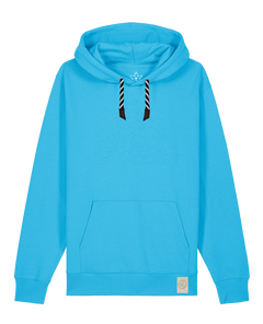bio-unisex-medium fit-hoodie-basic-stsu177-wasserblau-sw kordel-front