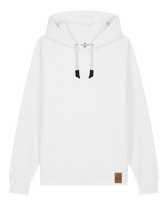bio-unisex-medium fit-hoodie-basic-stsu177-weiß-weiße kordel-front