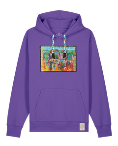 bio-unisex-medium fit-hoodie-bastei-stsu177-blaukraut-blaue kordel-front