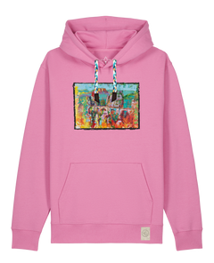 bio-unisex-medium fit-hoodie-bastei-stsu177-kaugummi-blaue kordel-front