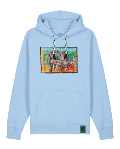 bio-unisex-medium fit-hoodie-bastei-stsu177-lagune-blaue kordel-front