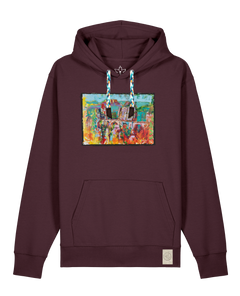 bio-unisex-medium fit-hoodie-bastei-stsu177-zartbitter-blaue kordel-front