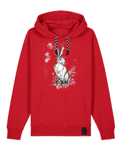 bio-unisex-medium fit-hoodie-carrot hunter-stsu177-erdbeere-sw kordel-front