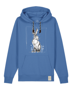 bio-unisex-medium fit-hoodie-carrot hunter-stsu177-hortensie-sw kordel-front