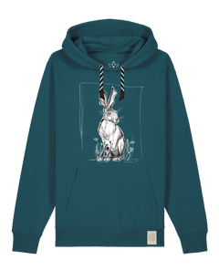 bio-unisex-medium fit-hoodie-carrot hunter-stsu177-nordmanntanne-sw kordel-front