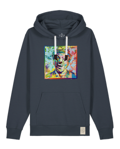 bio-unisex-medium fit-hoodie-chaplin-stsu177-blaubeernacht-weiße kordel-front