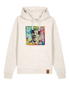 bio-unisex-medium fit-hoodie-chaplin-stsu177-elbsandstein-weiße kordel-front