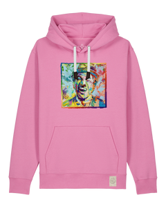 bio-unisex-medium fit-hoodie-chaplin-stsu177-kaugummi-weiße kordel-front