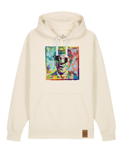 bio-unisex-medium fit-hoodie-chaplin-stsu177-natur-weiße kordel-front