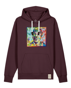 bio-unisex-medium fit-hoodie-chaplin-stsu177-zartbitter-weiße kordel-front