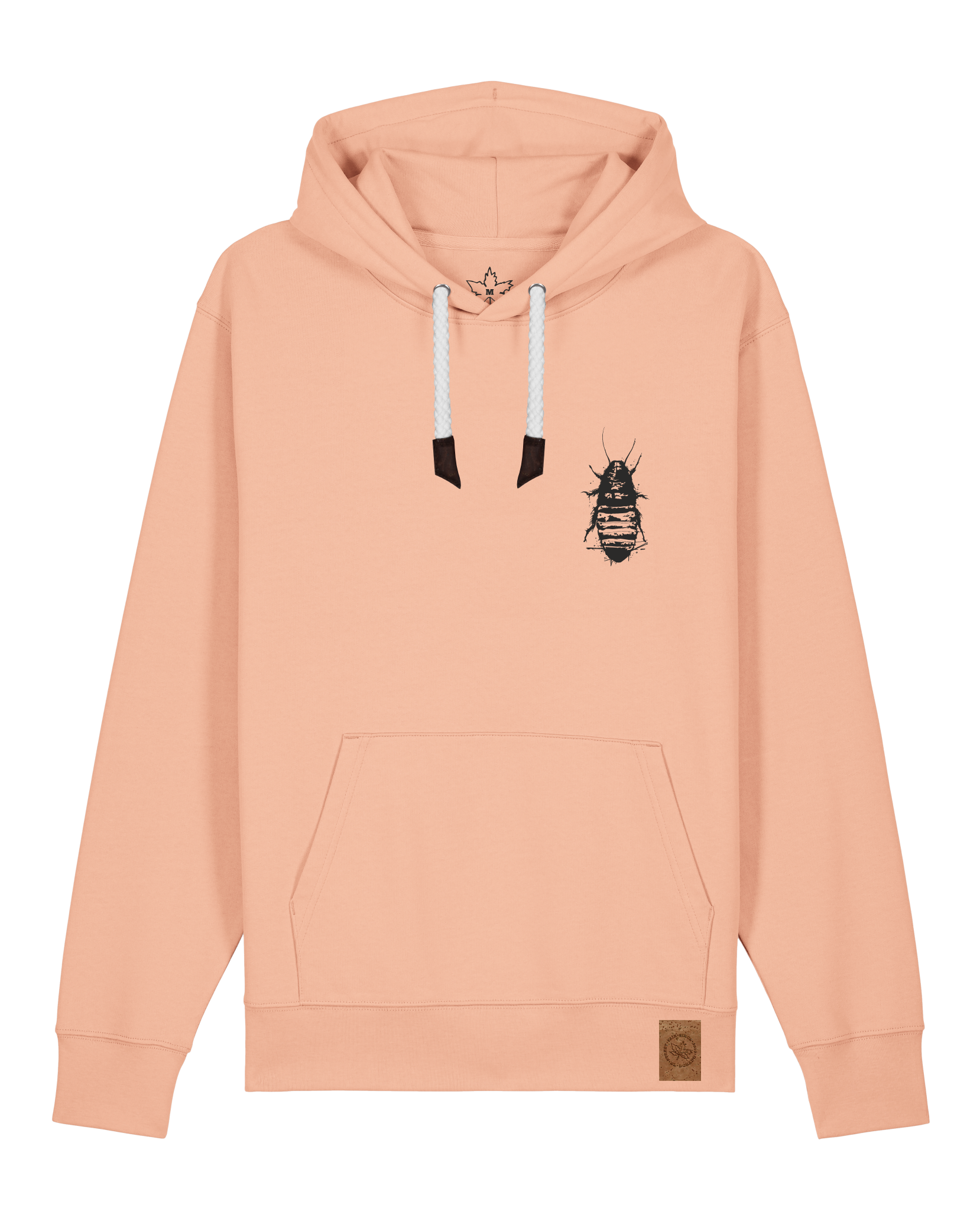 bio-unisex-medium fit-hoodie-cockroach ranch (backprint)-stsu177-agyptische keramik-weiße kordel-front