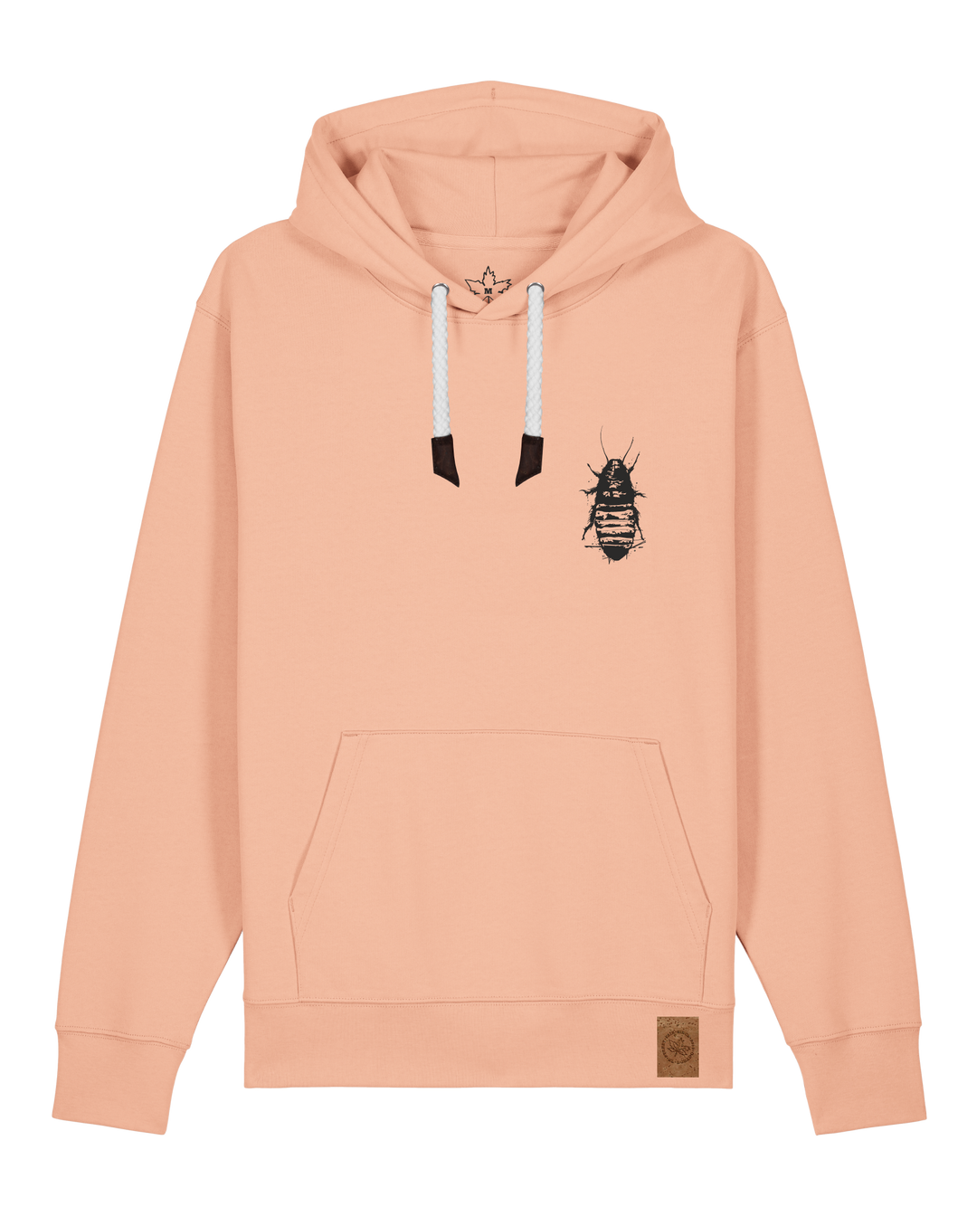 bio-unisex-medium fit-hoodie-cockroach ranch (backprint)-stsu177-agyptische keramik-weiße kordel-front