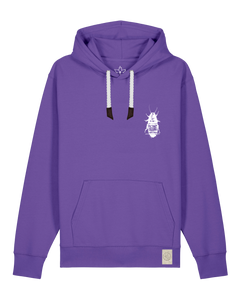bio-unisex-medium fit-hoodie-cockroach ranch (backprint)-stsu177-blaukraut-weiße kordel-front