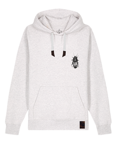 bio-unisex-medium fit-hoodie-cockroach ranch (backprint)-stsu177-rennmaus-weiße kordel-front