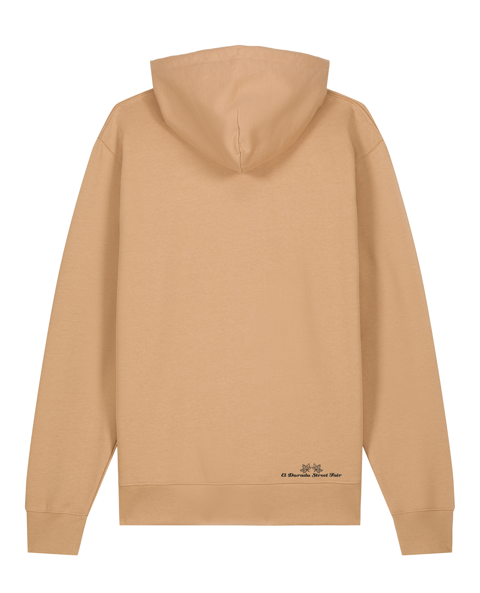 bio-unisex-medium fit-hoodie-dachs-stsu177-meersand-sw kordel-back