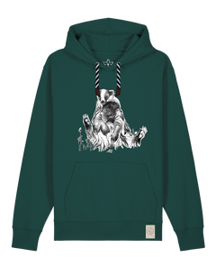 bio-unisex-medium fit-hoodie-dachs-stsu177-spirulina-sw kordel-front