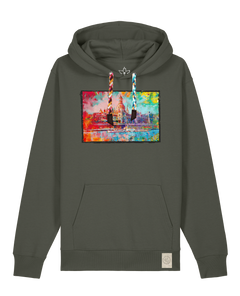 bio-unisex-medium fit-hoodie-dresden-stsu177-grunkohl-bunte kordel-front
