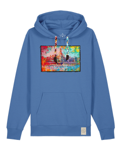 bio-unisex-medium fit-hoodie-dresden-stsu177-hortensie-bunte kordel-front