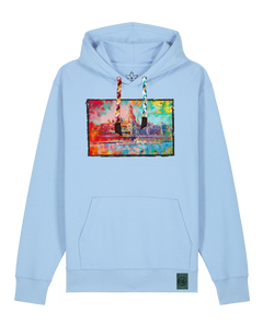 bio-unisex-medium fit-hoodie-dresden-stsu177-lagune-bunte kordel-front