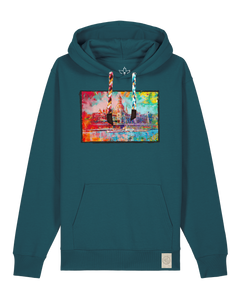 bio-unisex-medium fit-hoodie-dresden-stsu177-nordmanntanne-bunte kordel-front