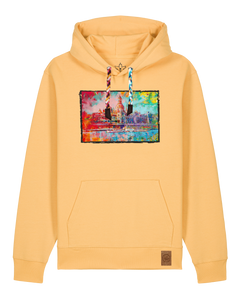 bio-unisex-medium fit-hoodie-dresden-stsu177-senfkorn-bunte kordel-front