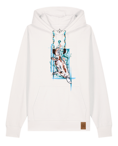 bio-unisex-medium fit-hoodie-duckbilly platy-stsu177-bio ei-blaue kordel-front