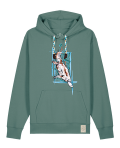 bio-unisex-medium fit-hoodie-duckbilly platy-stsu177-blautanne-blaue kordel-front