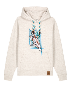 bio-unisex-medium fit-hoodie-duckbilly platy-stsu177-elbsandstein-blaue kordel-front