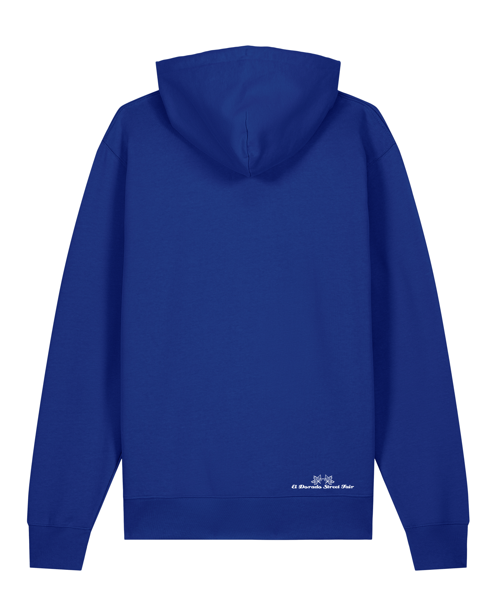 bio-unisex-medium fit-hoodie-duckbilly platy-stsu177-kornblume-blaue kordel-back