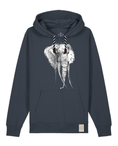 bio-unisex-medium fit-hoodie-elefant-stsu177-blaubeernacht-sw kordel-front