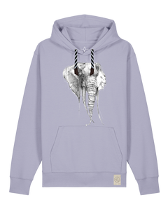 bio-unisex-medium fit-hoodie-elefant-stsu177-lavender-sw kordel-front