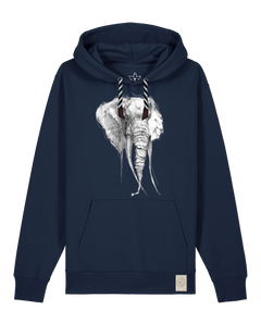 bio-unisex-medium fit-hoodie-elefant-stsu177-marine-sw kordel-front