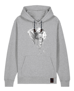 bio-unisex-medium fit-hoodie-elefant-stsu177-mausgrau-sw kordel-front