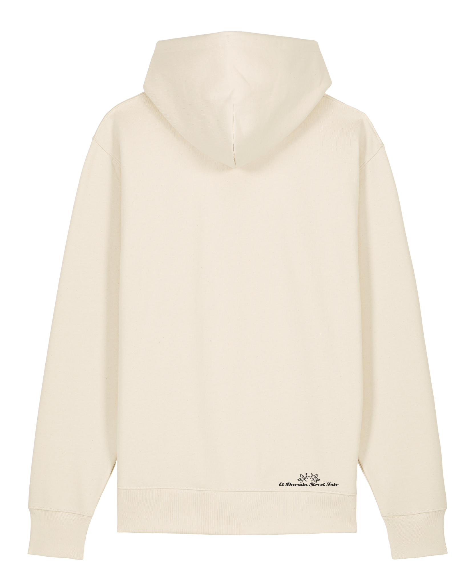 bio-unisex-medium fit-hoodie-elefant-stsu177-natur-sw kordel-back