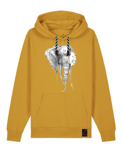 bio-unisex-medium fit-hoodie-elefant-stsu177-senf-sw kordel-front