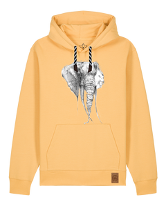 bio-unisex-medium fit-hoodie-elefant-stsu177-senfkorn-sw kordel-front