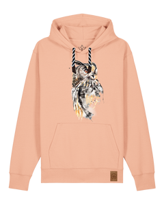 bio-unisex-medium fit-hoodie-eule-stsu177-agyptische keramik-sw kordel-front