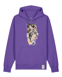 bio-unisex-medium fit-hoodie-eule-stsu177-blaukraut-sw kordel-front