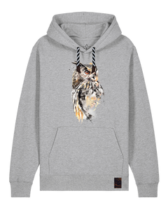 bio-unisex-medium fit-hoodie-eule-stsu177-mausgrau-sw kordel-front