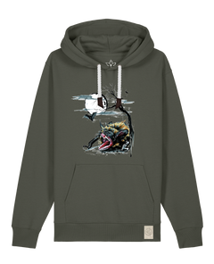 bio-unisex-medium fit-hoodie-fledermaus-stsu177-grunkohl-weiße kordel-front