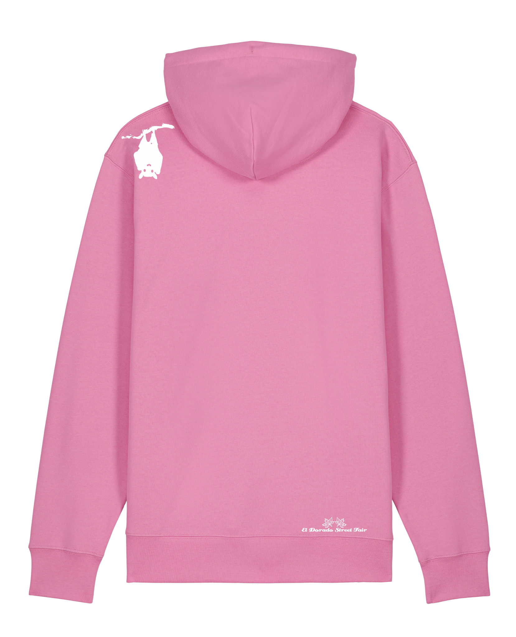 bio-unisex-medium fit-hoodie-fledermaus-stsu177-kaugummi-weiße kordel-back