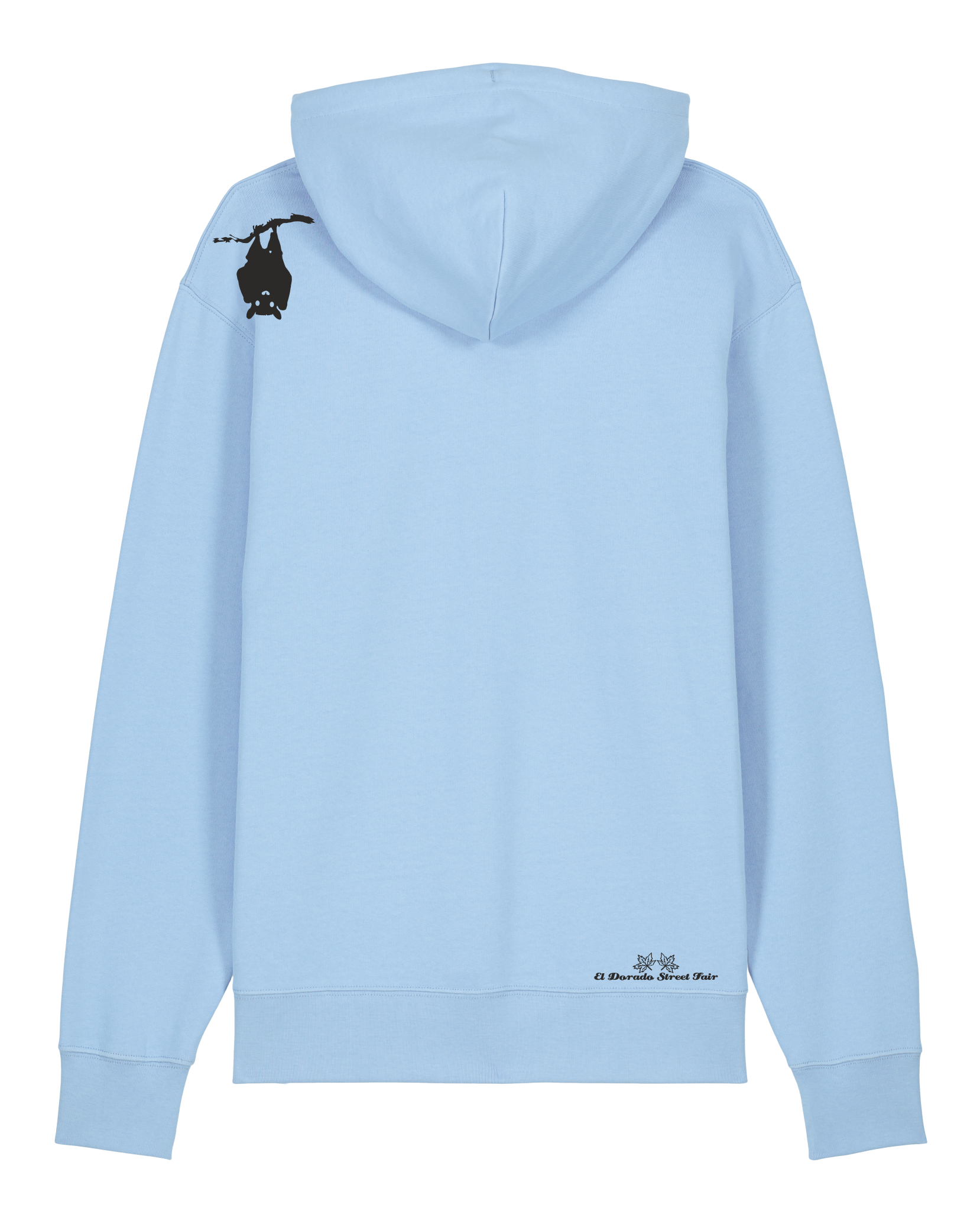 bio-unisex-medium fit-hoodie-fledermaus-stsu177-lagune-weiße kordel-back