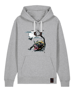 bio-unisex-medium fit-hoodie-fledermaus-stsu177-mausgrau-weiße kordel-front