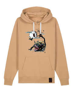 bio-unisex-medium fit-hoodie-fledermaus-stsu177-meersand-weiße kordel-front